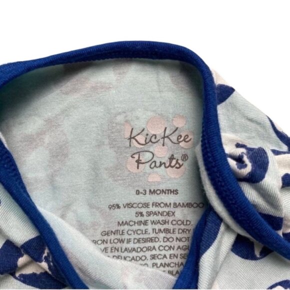 Kickee Pants Spring Sky Environmental Protection Bodysuit Size 0-3 Months - Picture 3 of 3